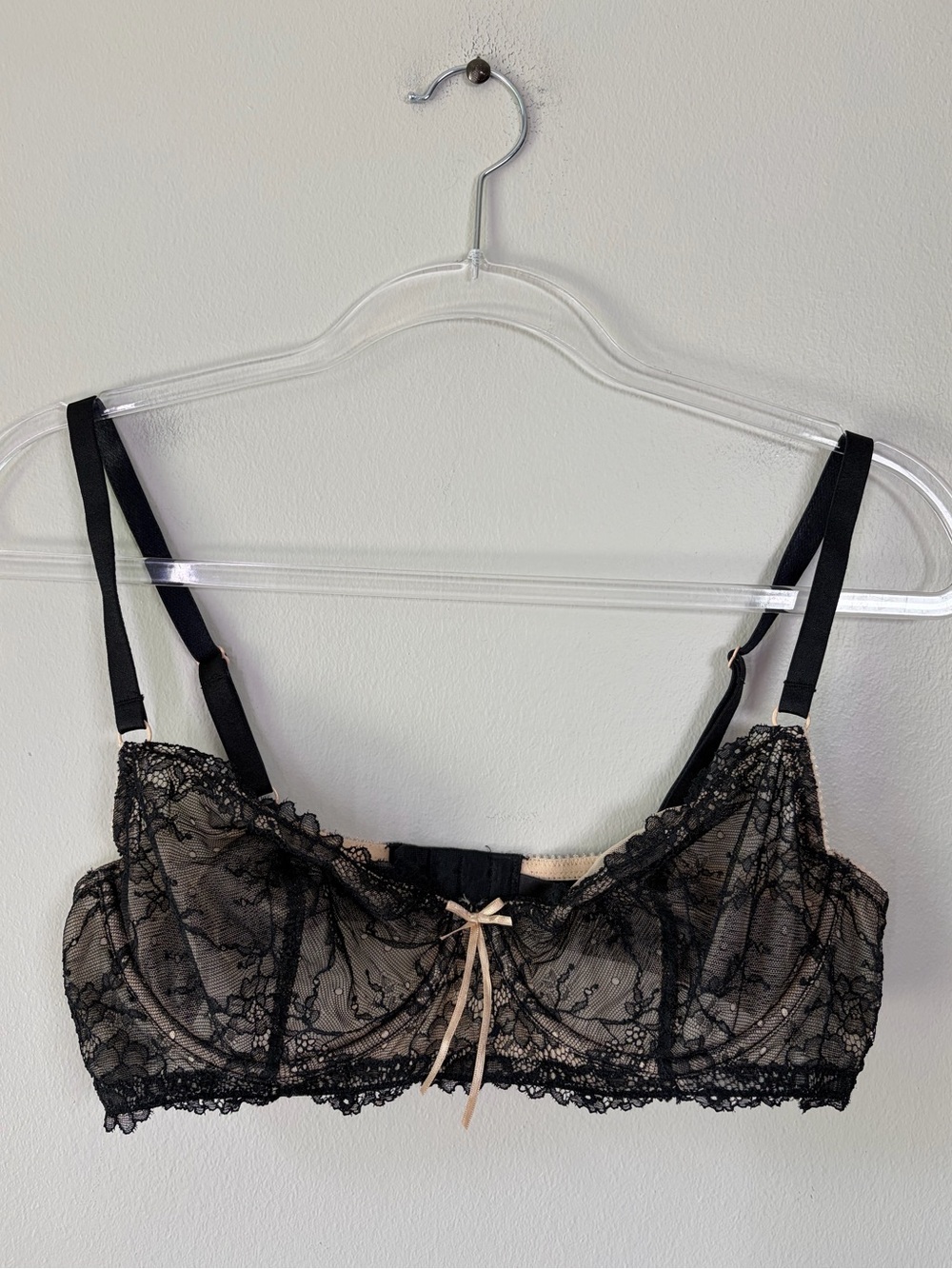 Heidi Klum Intimates 38B Natural Lift French Lace Underwire Bra